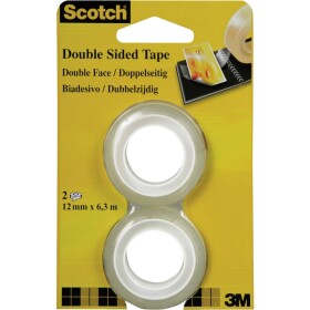 Scotch FT-5100-4927-1 136R2 oboustranná lepicí páska Scotch® 665 transparentní (d x š) 6.3 m x 12 mm 2 ks