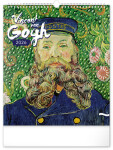 Nástěnný kalendář 2026 NOTIQUE - Vincent van Gogh, 30 x 34 cm