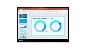 14" Lenovo ThinkVision M14d černá / IPS / 2240x1400 / 6ms / 300cd / 1500:1 / USB / VESA (63AAUAT6WL)