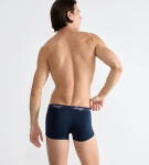 Pánské boxerky Start Hipster C2P box - BLUE - DARK COMBINATION - tm.modrá-vínová M008 - SLOGGI BLUE 5