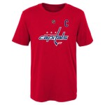 Outerstuff Dětské tričko Alex Ovechkin Washington Capitals NHL Flat Captains Name and Number Velikost: Dětské M (10 - 12 let)