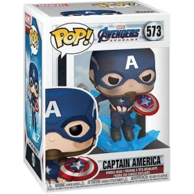 Funko POP! Captain America with Broken Shield and Mjölnir (Avengers Endgame)