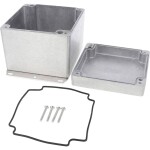 Hammond Electronics 1550Z137F univerzální pouzdro 121 x 121 x 102 litý hliník hliník 1 ks