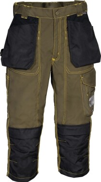 Pracovní kalhoty 3/4 Cofra GRONINGA Barva: Hnědá, Velikost: 58 (CAGRONINGA_03_58)