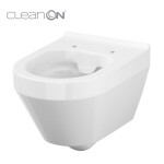 CERSANIT - SET 906 WC CREA CO OVAL VČETNĚ SLIM SEDÁTKA DURAPLAST SOFTCLOSE/JEDNO TLAČÍTKO S701-212