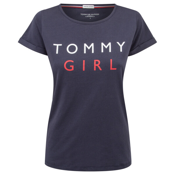 Dámské Tričko s krátkým rukávem UW0UW01619-416 - Tommy Hilfiger XS