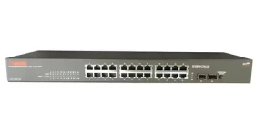 Longshine LCS-GS9126 / Switch / 24× GE / 2× SFP / Unmanaged / 1U (LCS-GS9126)