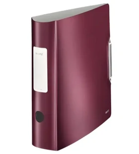 Leitz 180° Active STYLE 75 mm granátově červená / Pákový pořadač / A4 / Pěnoplast (11080028)