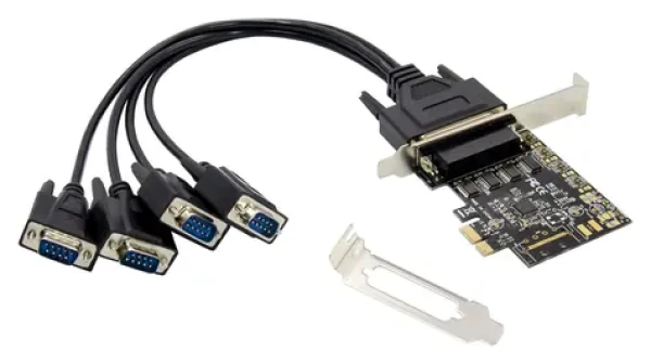 Conceptronic / Řadič / PCIe 2.0 / 4x RS-232 / 115200 bps (EMRICK12B)