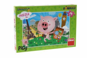Puzzle Prasátko Pigy 24 dílků - EPEE