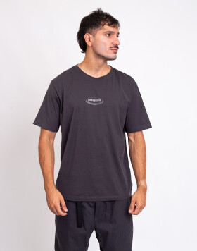 Tričko Patagonia M's Boardshort Logo Pocket Responsibili-Tee Ink Black