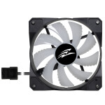 EVOLVEO 12FS ventilátor 120mm černý rám / ARGB / Slave (CHE FAN 12FS-B)