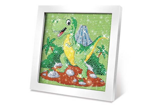 Kreativní set obraz s kamínky dino, Wiky kreativita, W050835