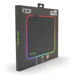 INCA IMP-024 Speed černá / Herní podložka pod myš / RGB LED / 320 x 270 x 3 mm (IMP-024)