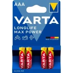 Varta Longlife Max Power Baterie AAA 200ks / 1.5V / alkalická / v boxu (489573)