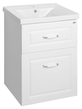 Aqualine FAVOLO umyvadlová skříňka 52x72,5x44cm, bílá mat