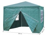 Zahradní stan / Pavilon 3 x 3 m zelená