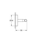 GROHE - QuickFix Start Cosmopolitan Dvojháček, chrom 41168000