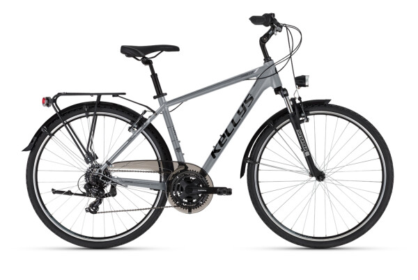 KELLYS Carson 10 Moonstone Grey 28", 2025, rám M(19") - ZDARMA dopravné, seřízení, odborná montáž a zámek ABUS! (Záruka nejlepší ceny. Nakupujte u autorizovaného prodejce.)