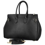 Luxusní dámská kožená kabelka do ruky Annalena, černá