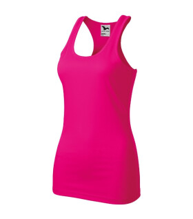 Racer tílko dámské neon pink 2XL
