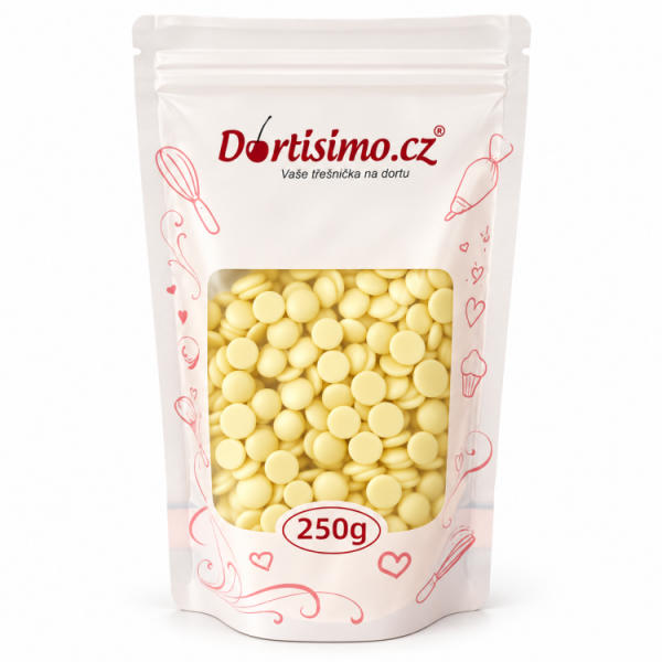 Bílá čokoláda na polévání Ice Callebaut (250 g)