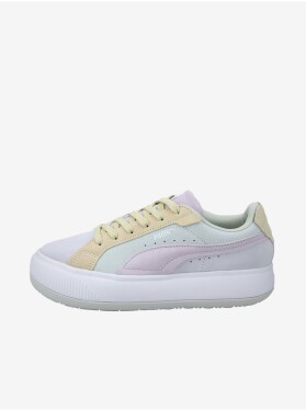 Žluto-šedé dámské tenisky se semišovými detaily Puma Suede Mayu dámské