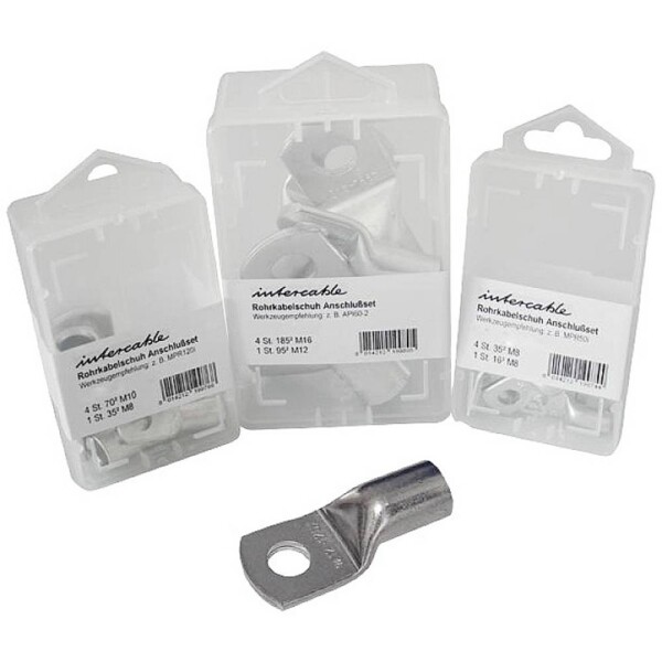 Intercable 182183 ICR1610SB10 kabelové oko 180 ° M10 16.00 mm² 10 ks