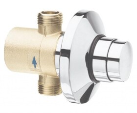 SILFRA - QUIK samouzavírací podomítkový ventil pro urinál, chrom QK11051