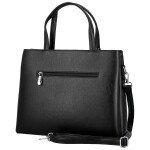 Módní dámská koženková kabelka do ruky Briana, černá