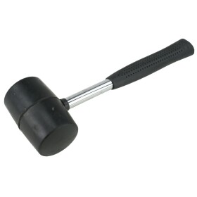 STREND PRO 230192 Palice gumová 680g, černá hlava, kovová násada 30cm