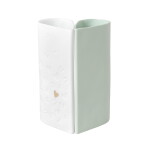 Räder Porcelánová váza Hearts – set 2 ks, zelená barva, bílá barva, porcelán