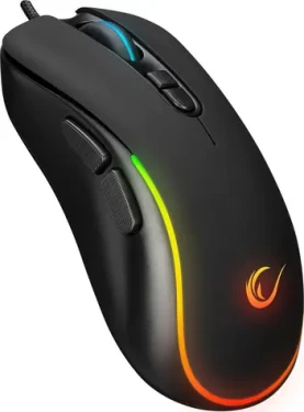 Rampage X-JAMMER V2 černá / Herní optická myš / 12800 DPI / RGB / drátová (SMX-R47)