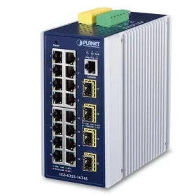 Planet IGS-6325-16T4S / Switch průmyslový L3 / 16x 1Gb RJ-45 / 4x 1G SFP / -40 až 75°C / IP30 (IGS-6325-16T4S)