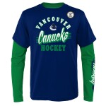 Outerstuff Dětské tričko Vancouver Canucks NHL Advantage 3-in-1 Combo Shirt Set