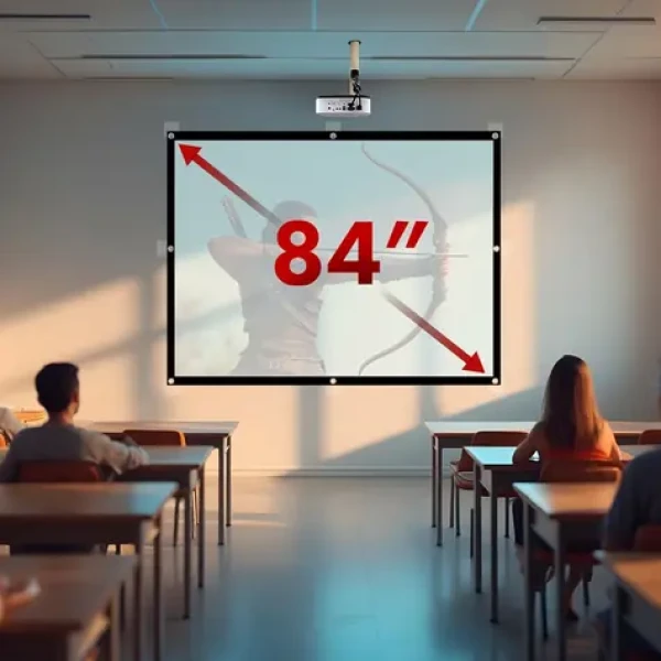 84" Maclean MC-166 / Promítací plátno / 175x131 cm / 4:3 / volně stojící i závěsné (MC-166)
