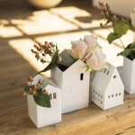 Räder Porcelánová váza Barn, bílá barva, porcelán