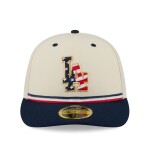 New Era Pánská kšiltovka Los Angeles Dodgers MLB 2026 4th of July USA 250 Low Profile 59FIFTY Fitted Velikost: 7 3/8