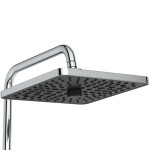 IDEAL STANDARD - Ceratherm T25+ Sprchový set s termostatem, 26x26 cm, 2 proudy, chrom A8498AA