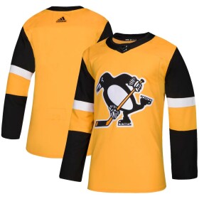 Adidas Pánský Dres Pittsburgh Penguins adizero Authentic Pro Gold Alternate Velikost: