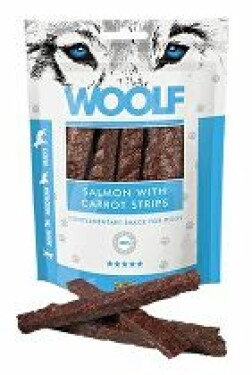 WOOLF Classic poch. Salmon with Carrot Strips 100g