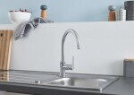 GROHE - Dřezy Set dřezu K200 a baterie BauEdge, kartáčovaná nerez/chrom 31562SD1