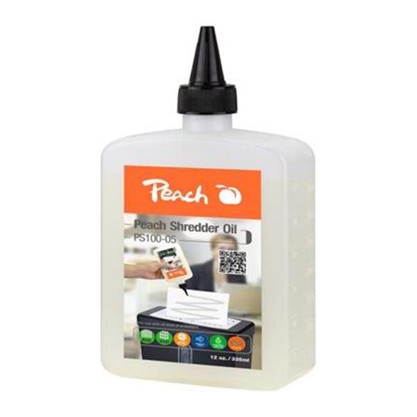 PEACH Shredder Service Kit / olej pro údržbu skartovaček / 355ml (PS100-05)