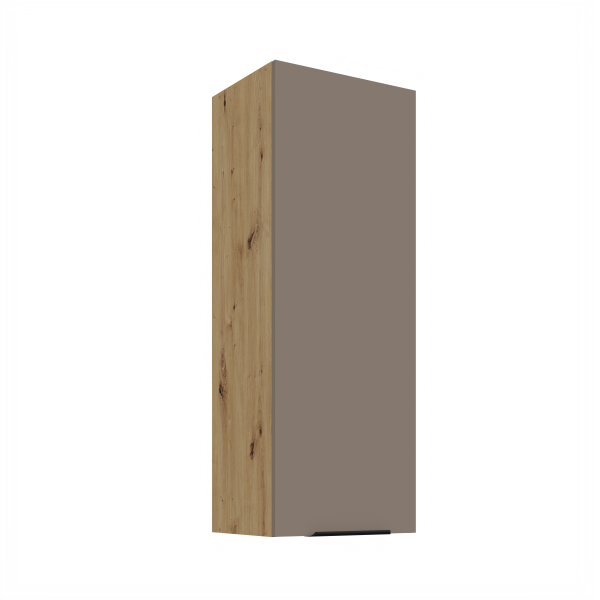 Horní skříňka Aria 40 G-108 1F Barva korpusu: Dub artisan, Barva dvířek: TA - Sandgrau AFM