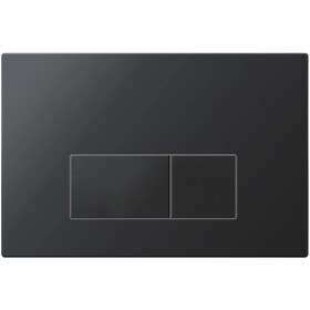 CERANO - Ovládací tlačítko splachování Modulo k WC modulu Basic - ABS - černá CER-670825