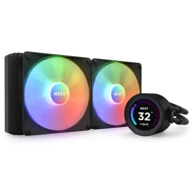 NZXT Kraken Elite RGB 280 černá / 2x 140mm / Fluid Dynamic Bearing / 34.48 dB @ 1500 RPM / 90.79 CFM / AMD + Intel (RL-KR28E-B1)