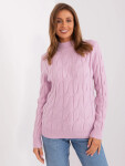 Dámský svetr 2235.00P světle fialová - FPrice one size