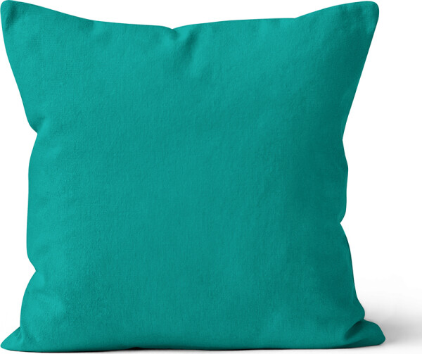 Mikroplyšový polštář 40x40 cm Smaragdový