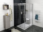 GELCO - DRAGON posuvné dveře pro rohový vstup 900 čiré sklo, GD4290 GD4290