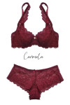 Dámská podprsenka CARMELA M-053/22 Bordó - MAT bordó 65F